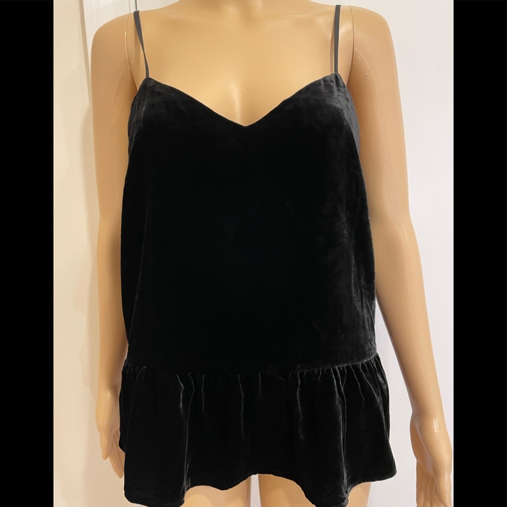 NWT J. Crew velvet tank